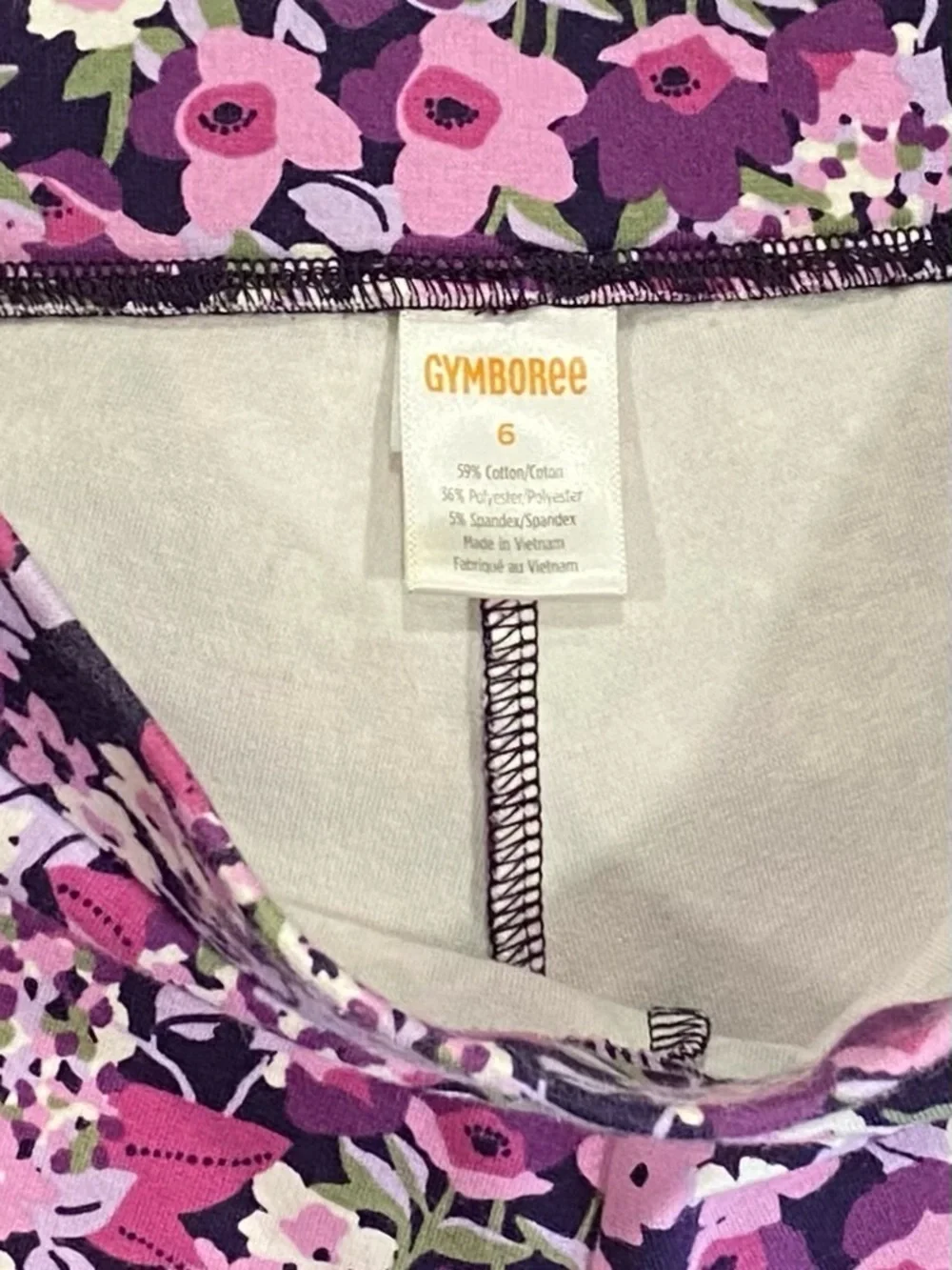 Gymboree Girls ‘Magical Meadow’ Purple Sweater and Pant Set Size 6